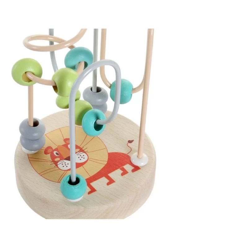 Wooden Game DKD Home Decor Wood Multicolour 4...