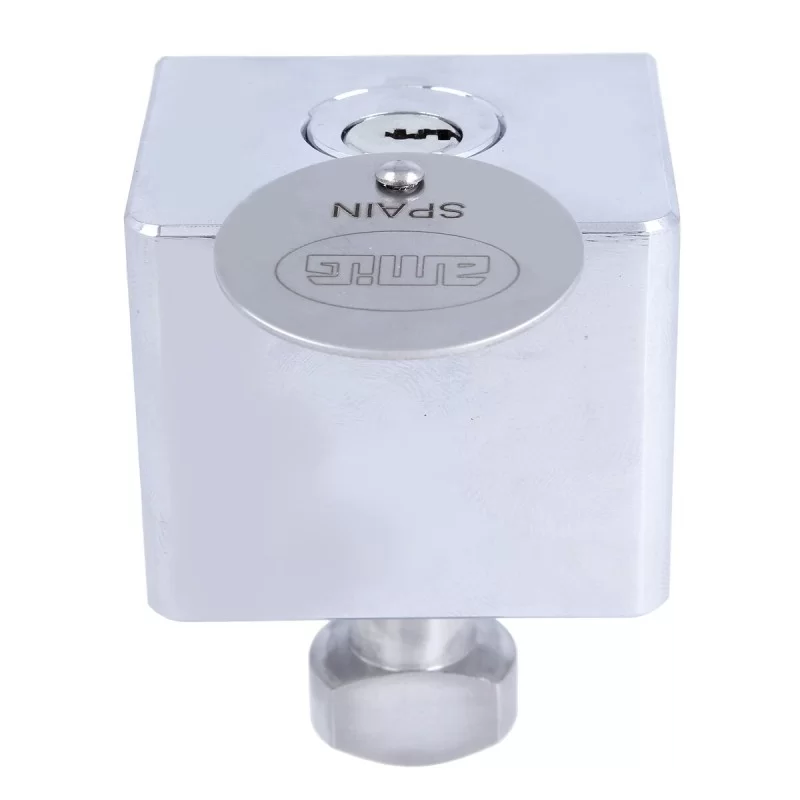 Lock AMIG A24542-670 Brass Chromed 6 x 5 cm...