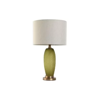 Desk lamp Home ESPRIT Green Beige Golden Crystal 50 W 220...