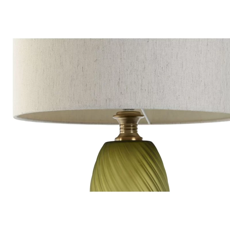 Desk lamp Home ESPRIT Green Beige Golden...