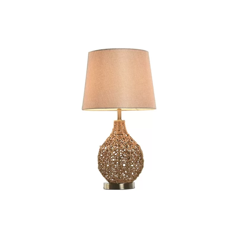 Desk lamp Home ESPRIT Brown Beige Golden...