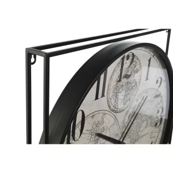 Wall Clock Home ESPRIT White Black Metal MDF Wood 62 x 6... 2
