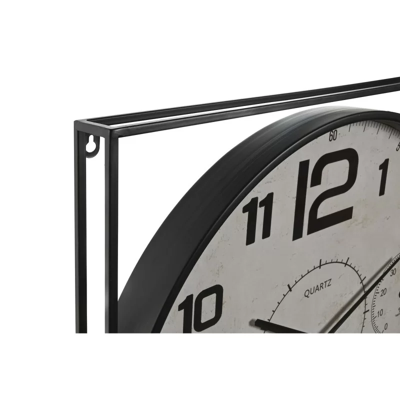 Wall Clock Home ESPRIT White Black Metal MDF...