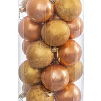 Christmas Baubles Silver Plastic 6 x 6 x 6 cm (12 Units) 2