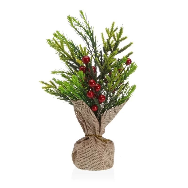 Decorative Plant Versa Linen Metal Plastic Cement 13 x 30 x 13 cm