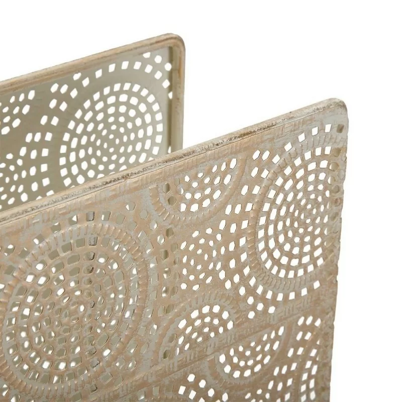 Magazine rack Versa Golden Metal (10,2 x 30,5 x...