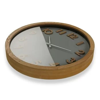 Wall Clock Versa 50 cm MDF Wood MDF Wood/Crystal 2