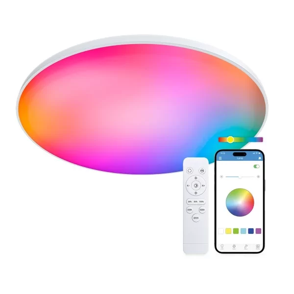 LED Panel KSIX Halo 60,9 w 3000k - 6500k 6500 lm 47 x 6 cm