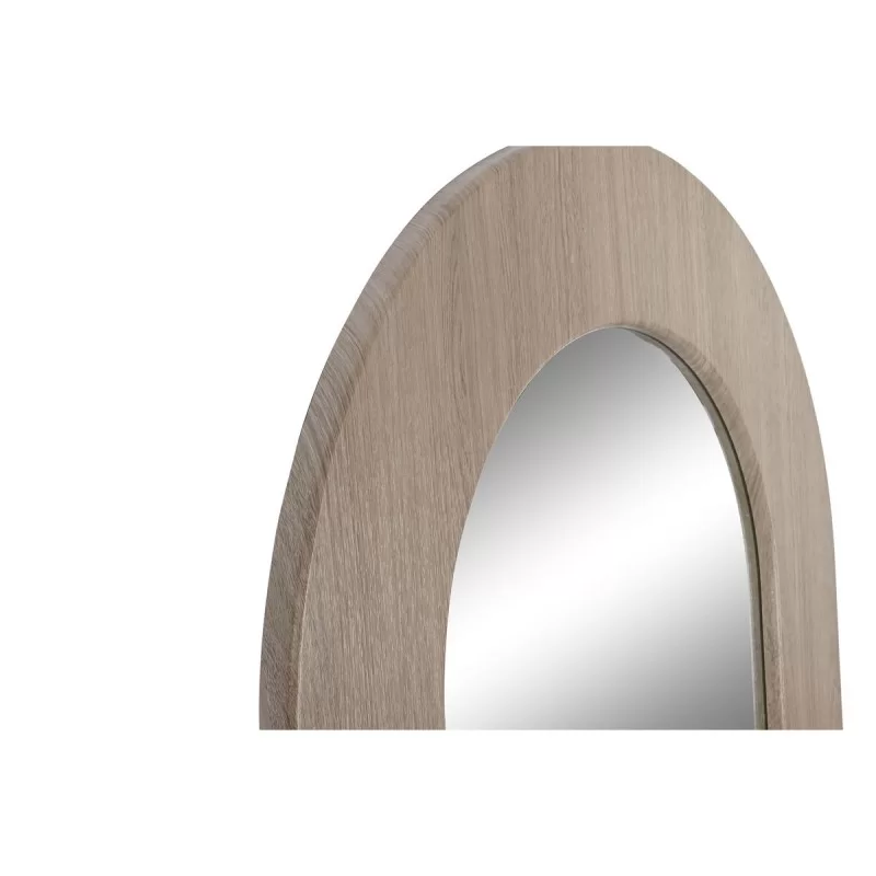 Wall mirror Home ESPRIT Natural Mirror MDF Wood...