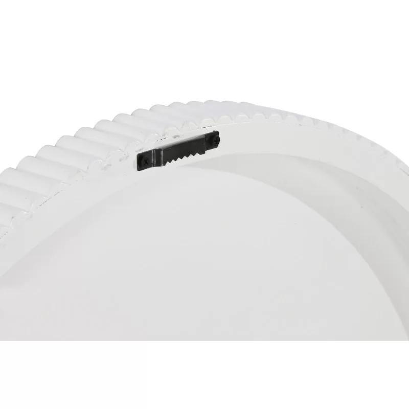 Wall mirror Home ESPRIT White Metal Mirror...