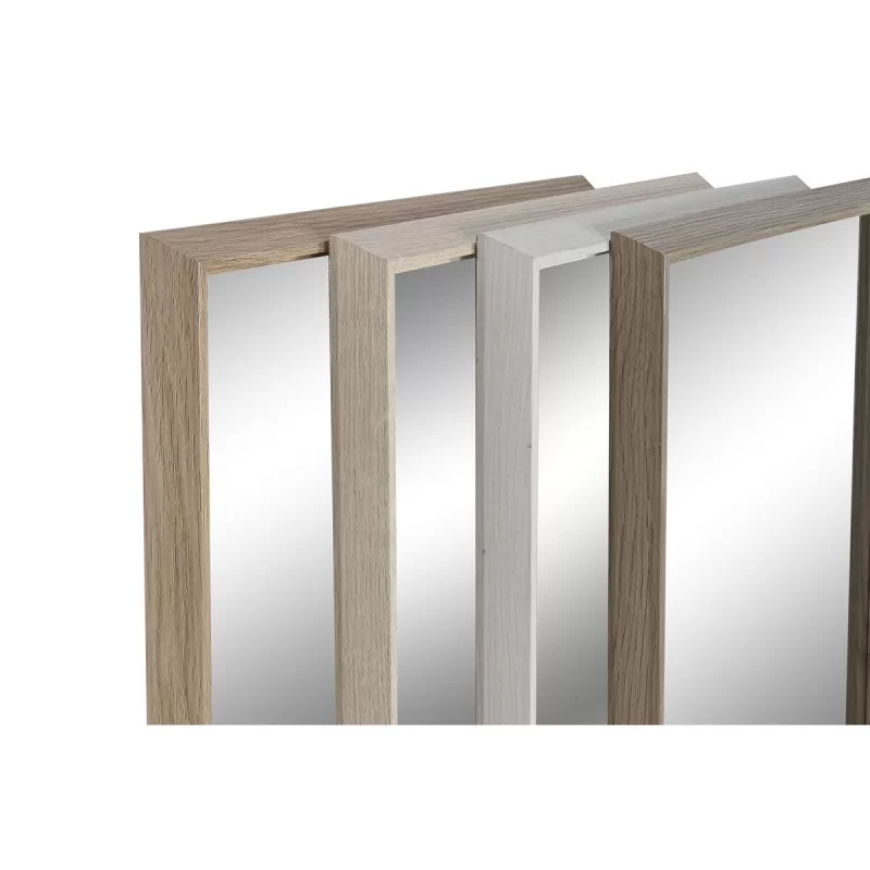 Wall mirror Home ESPRIT White Brown Beige Grey...