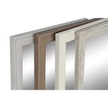 Wall mirror Home ESPRIT White Brown Beige Grey Crystal... 2