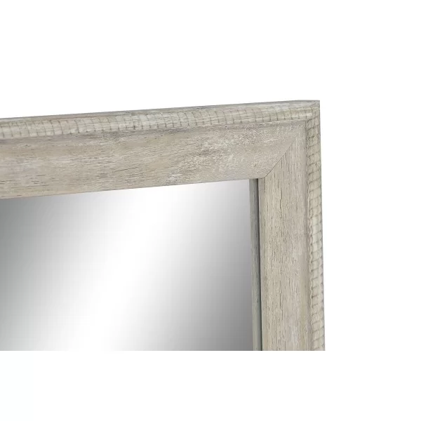 Wall mirror Home ESPRIT White Brown Beige Grey Crystal polystyrene 36 x 2 x 95,5 cm (4 Units)