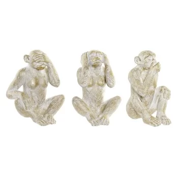 Decorative Figure Home ESPRIT Golden Monkey Tropical 21 x...
