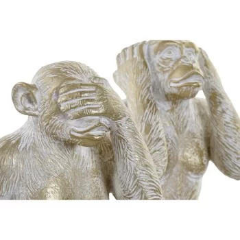 Decorative Figure Home ESPRIT Golden Monkey Tropical 21 x... 2