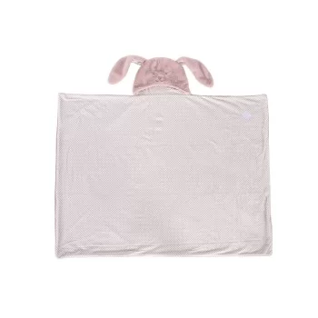 Blanket Home ESPRIT Rabbit Polyester 100 x 75 x 20 cm (3... 2