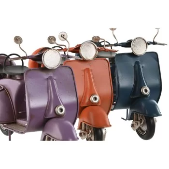 Decorative Figure Home ESPRIT Motorbike Blue Orange Lilac... 2