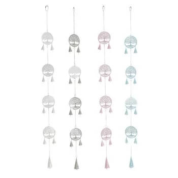 Hanging decoration DKD Home Decor Tree White Beige Grey...