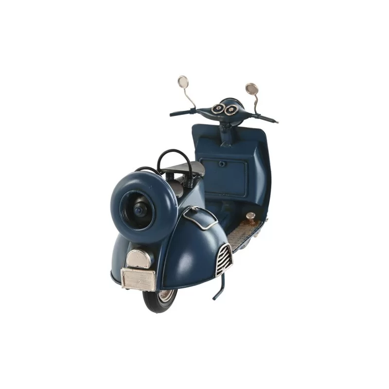 Decorative Figure Home ESPRIT Motorbike Blue...