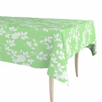 Tablecloth roll Exma Oilcloth Light Green Botanical...