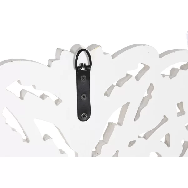 Wall Decoration Home ESPRIT White Natural Mandala Indian Man 119 x 1,5 x 119 cm