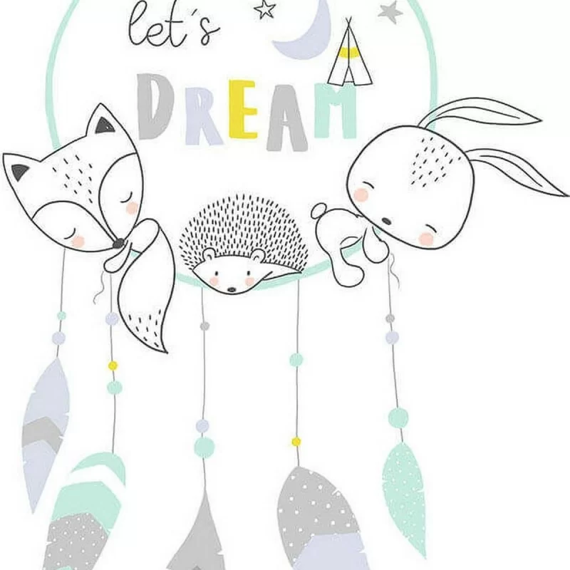 Bedspread (quilt) Cool Kids Let'S Dream (180 x...