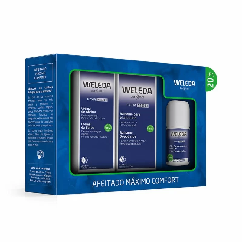 Shaving Set Weleda 3 Pieces