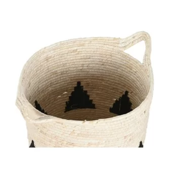 Set of Baskets Home ESPRIT Black Grey Natural Seagrass... 2