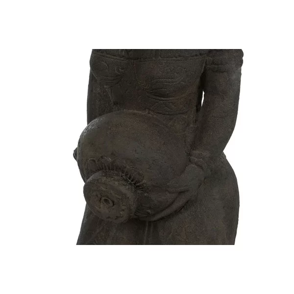 Decorative Figure Home ESPRIT Dark grey 28 x 25 x 100 cm