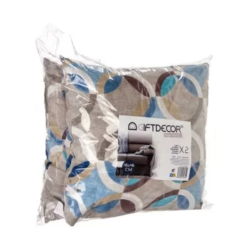 Cushion Blue 2 Units Multicolour (Refurbished A) 2