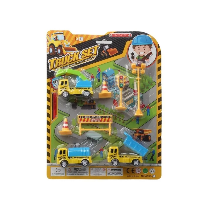 Mini Lorry Set 28 x 21 cm