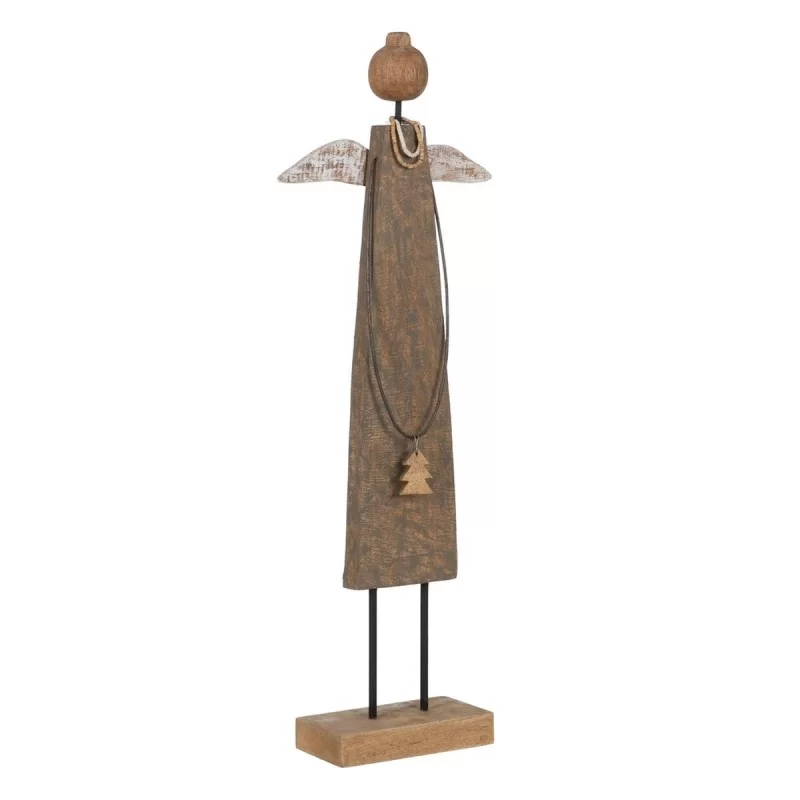 Christmas bauble Natural Mango wood Angel 22 x...