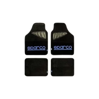 Car Floor Mat Set Sparco SPC1901 Universal Black/Blue (4...