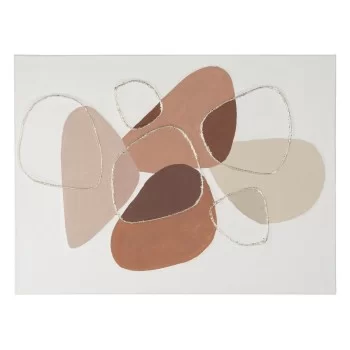 Painting Canvas Pine Abstract 90 x 3,7 x 120 cm