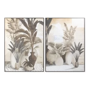 Painting DKD Home Decor Flowers Modern 103,5 x 4,5 x 143...
