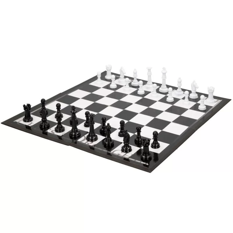 Chess and Checkers Board Colorbaby Plastic (12...