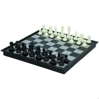 Chess and Checkers Board Colorbaby Plastic (6 Units) 2