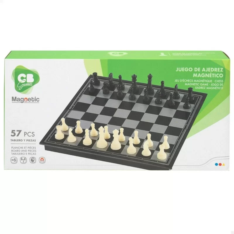 Chess and Checkers Board Colorbaby Plastic (6...