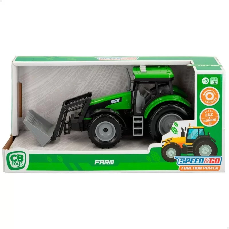 Tractor with Shovel Speed & Go 24,5 x 10 x 8,5...
