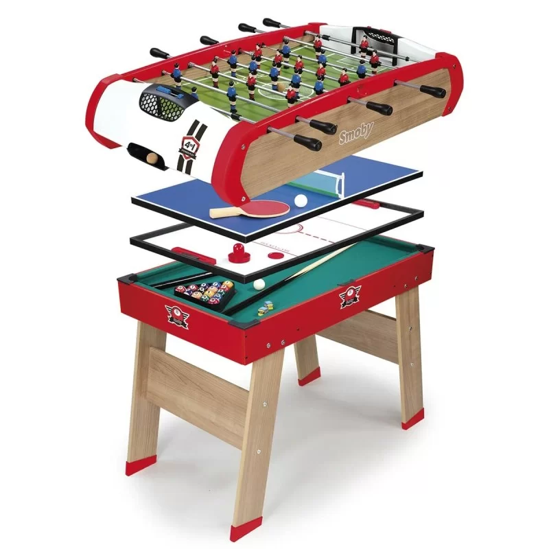 Table football Smoby Powerplay 4-in-1 87 x 120...
