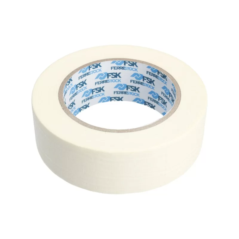 Adhesive Tape Ferrestock Beige White 38 mm x 50 m