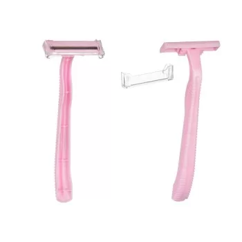Disposable Razor Pink Metal Plastic (30 Units) 2