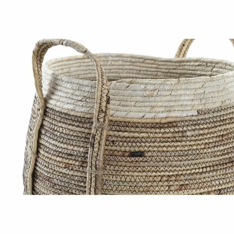 Basket set DKD Home Decor Tropical Natural...