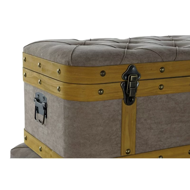 Set of Chests DKD Home Decor 80 x 50 x 42 cm...