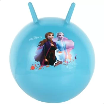Jumping Ball Frozen Ø 45 cm Blue (10 Units) 2