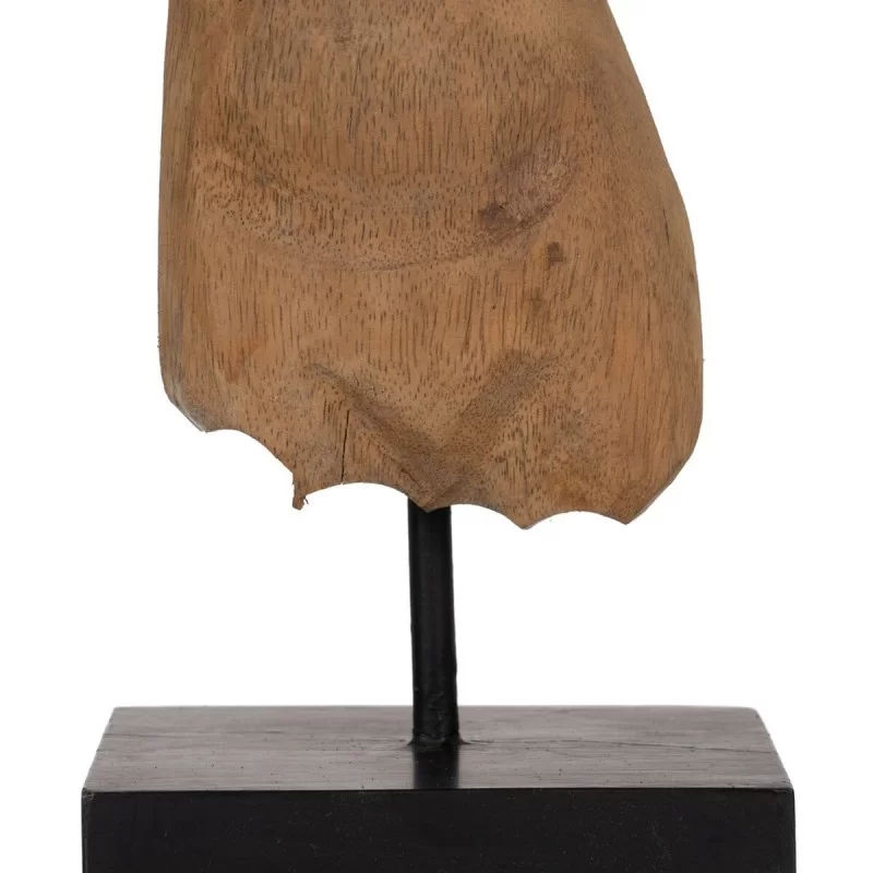 Sculpture Bust Beige 14,5 x 9 x 38,5 cm (2 Units)