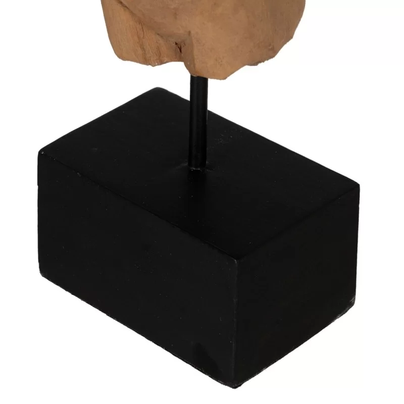Sculpture Bust Beige 14,5 x 9 x 38,5 cm (2 Units)