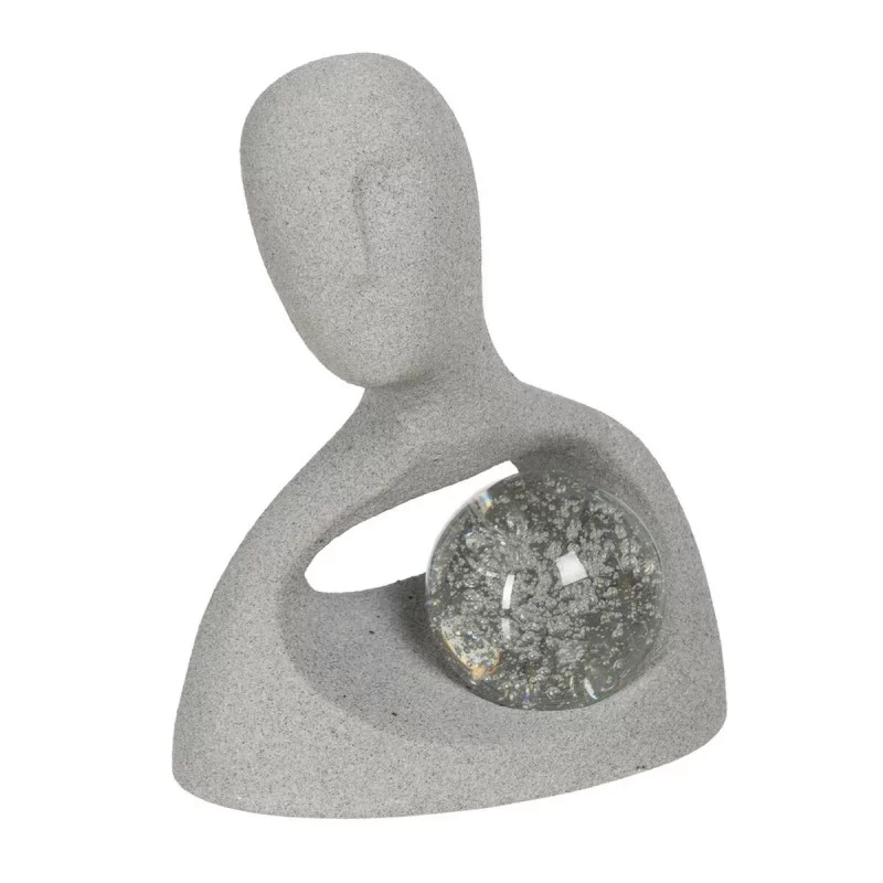 Sculpture Grey Men 24,8 x 13,7 x 30,2 cm