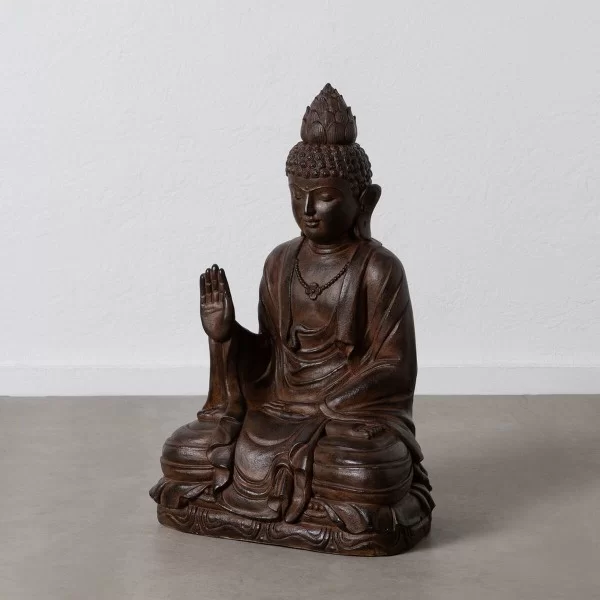 Sculpture Buddha Brown 56 x 42 x 88 cm