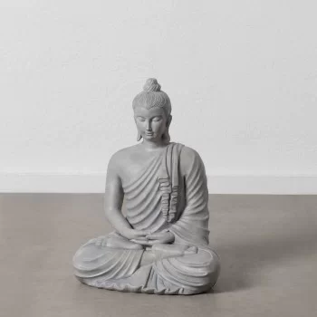 Sculpture Buddha Grey 46,3 x 34,5 x 61,5 cm 2